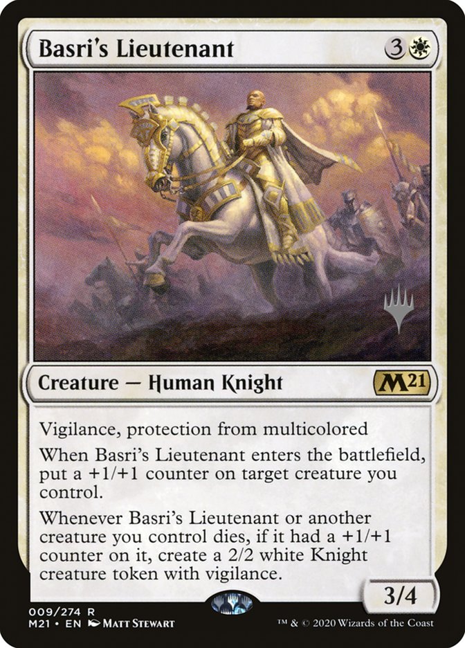 Basri's Lieutenant (Promo Pack) [Core Set 2021 Promos] - Destination Retro