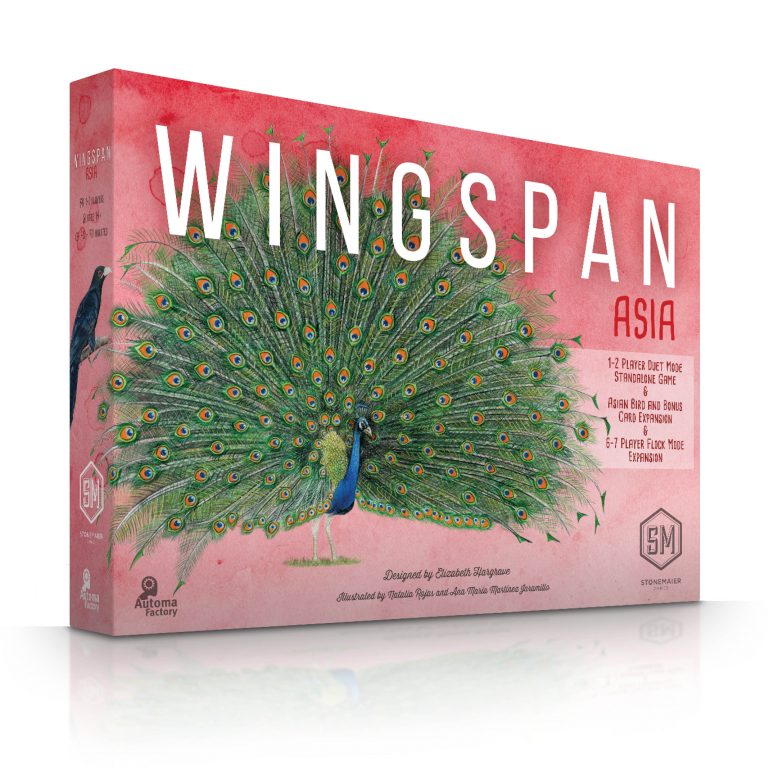 ingspan with Swift Start Asia Board Game Expansion - Destination Retro