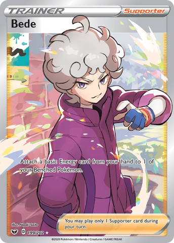 Bede (199/202) [Sword & Shield: Base Set] - Destination Retro