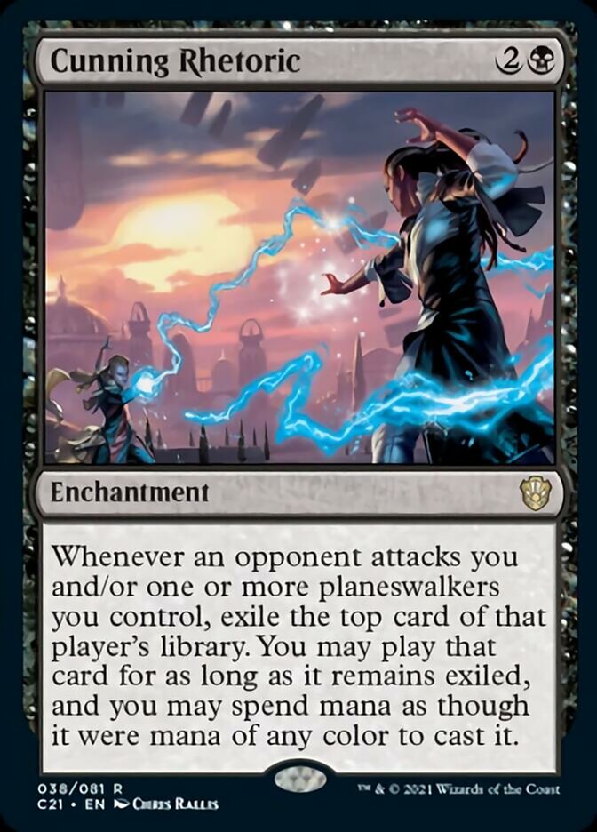 Cunning Rhetoric [Commander 2021] - Destination Retro