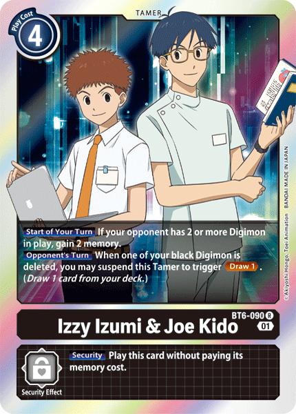 Izzy Izumi & Joe Kido [BT6-090] [Double Diamond] - Destination Retro