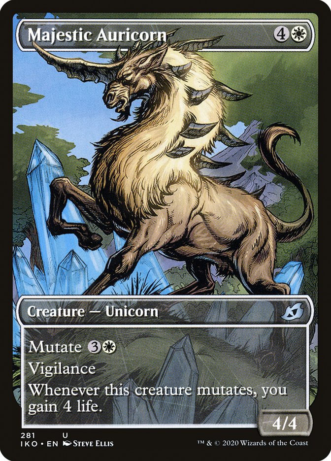 Majestic Auricorn (Showcase) [Ikoria: Lair of Behemoths] - Destination Retro