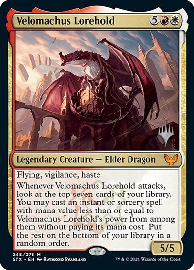 Velomachus Lorehold (Promo Pack) [Strixhaven: School of Mages Promos] - Destination Retro