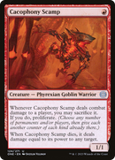 Cacophony Scamp [Phyrexia: All Will Be One] - Destination Retro