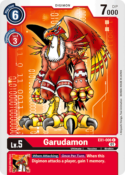 Garudamon [EX1-006] [Classic Collection] - Destination Retro