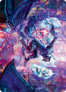 Thousand-Faced Shadow Art Card [Kamigawa: Neon Dynasty Art Series] - Destination Retro