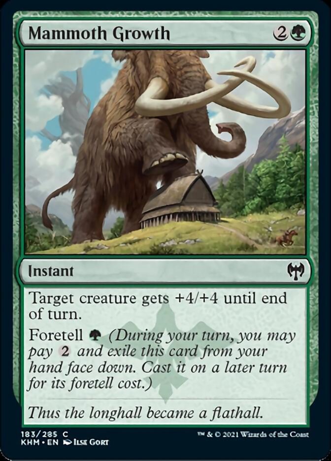 Mammoth Growth [Kaldheim] - Destination Retro
