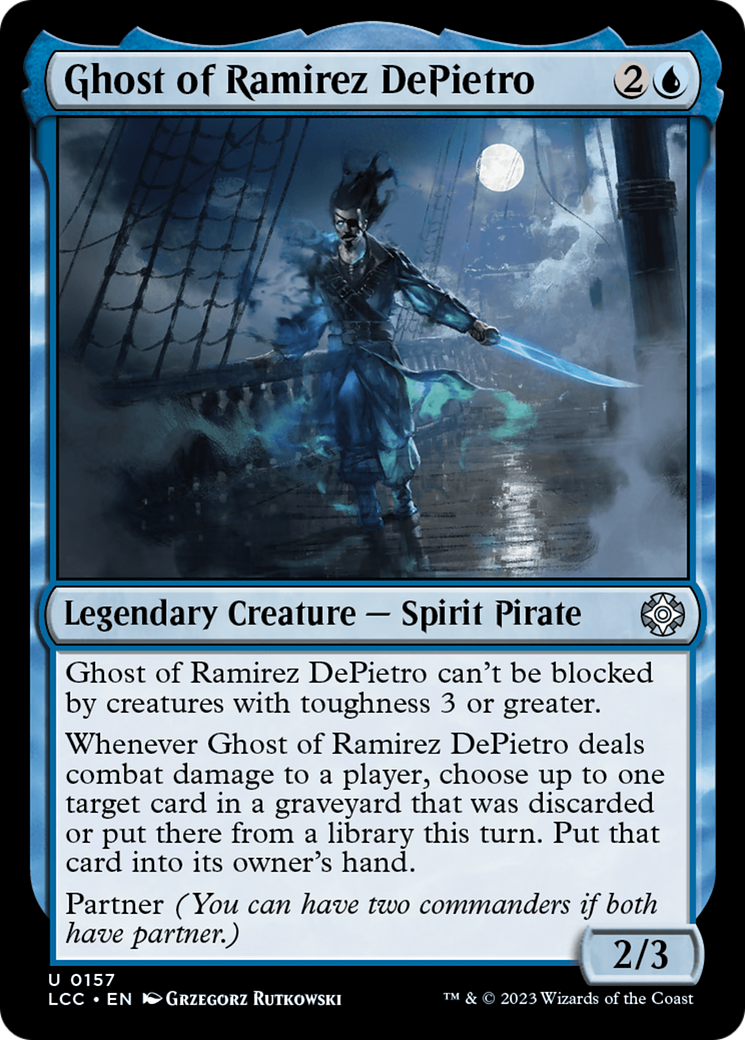 Ghost of Ramirez DePietro [The Lost Caverns of Ixalan Commander] - Destination Retro