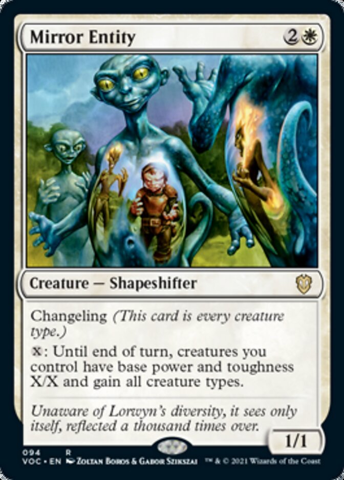 Mirror Entity [Innistrad: Crimson Vow Commander] - Destination Retro