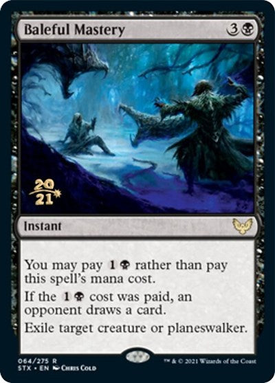 Baleful Mastery [Strixhaven: School of Mages Prerelease Promos] - Destination Retro
