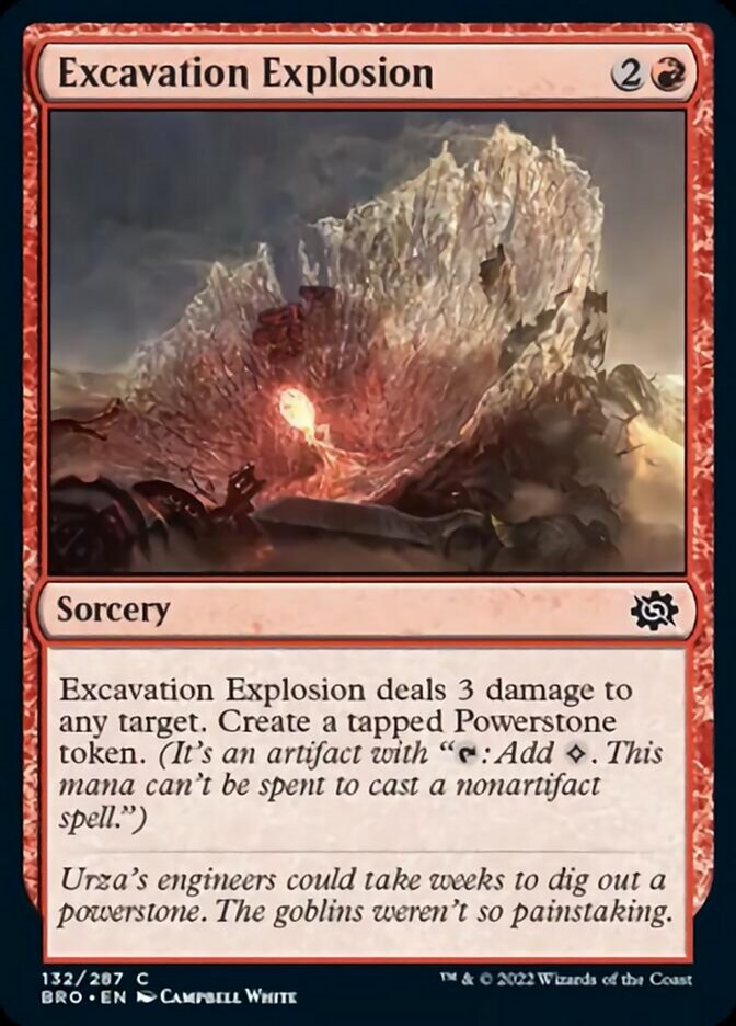 Excavation Explosion [The Brothers' War] - Destination Retro