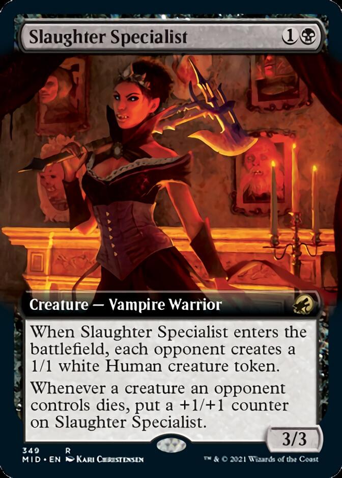 Slaughter Specialist (Extended) [Innistrad: Midnight Hunt] - Destination Retro