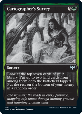 Cartographer's Survey [Innistrad: Double Feature] - Destination Retro