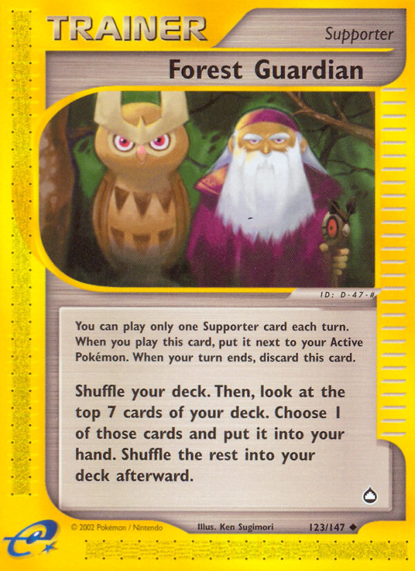 Forest Guardian (123/147) [Aquapolis] - Destination Retro