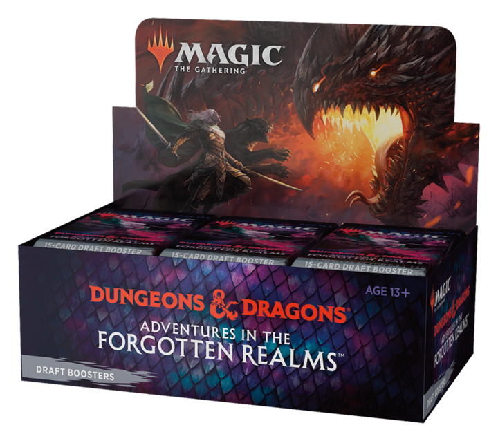 MTG - DUNGEONS & DRAGONS: ADVENTURES IN THE FORGOTTEN REALMS - DRAFT BOOSTER BOX - Destination Retro