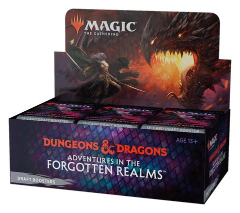 MTG - DUNGEONS & DRAGONS: ADVENTURES IN THE FORGOTTEN REALMS - DRAFT BOOSTER BOX - Destination Retro