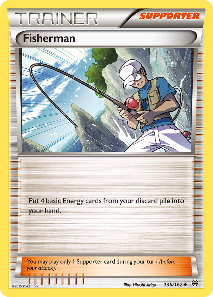 Fisherman (136/162) [XY: BREAKthrough] - Destination Retro