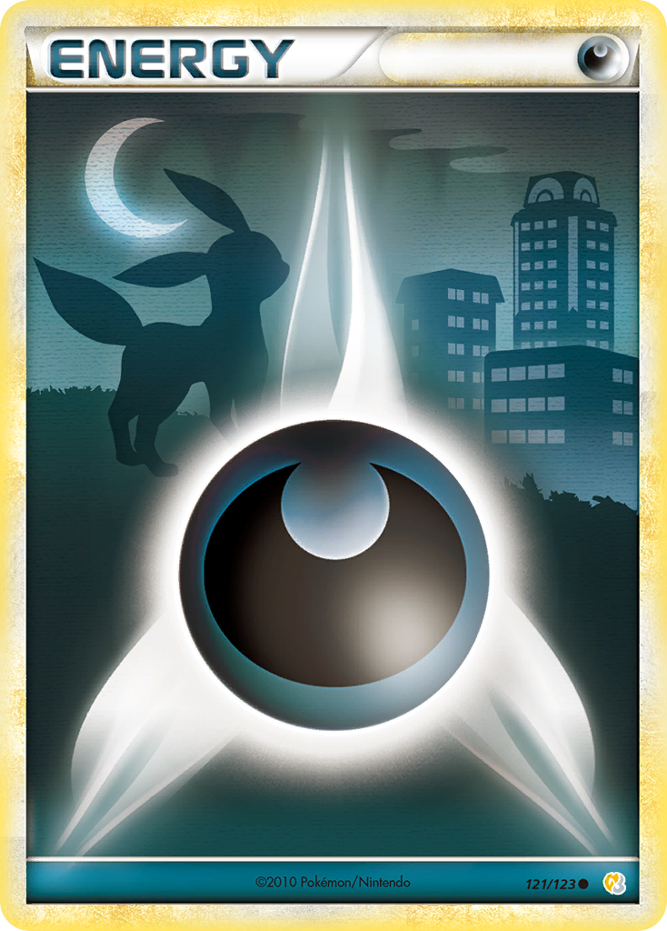 Darkness Energy (121/123) [HeartGold & SoulSilver: Base Set] - Destination Retro