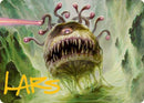 Beholder Art Card (Gold-Stamped Signature) [Dungeons & Dragons: Adventures in the Forgotten Realms Art Series] - Destination Retro