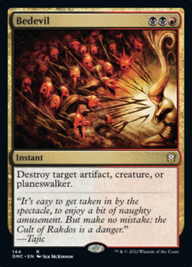 Bedevil [Dominaria United Commander] - Destination Retro