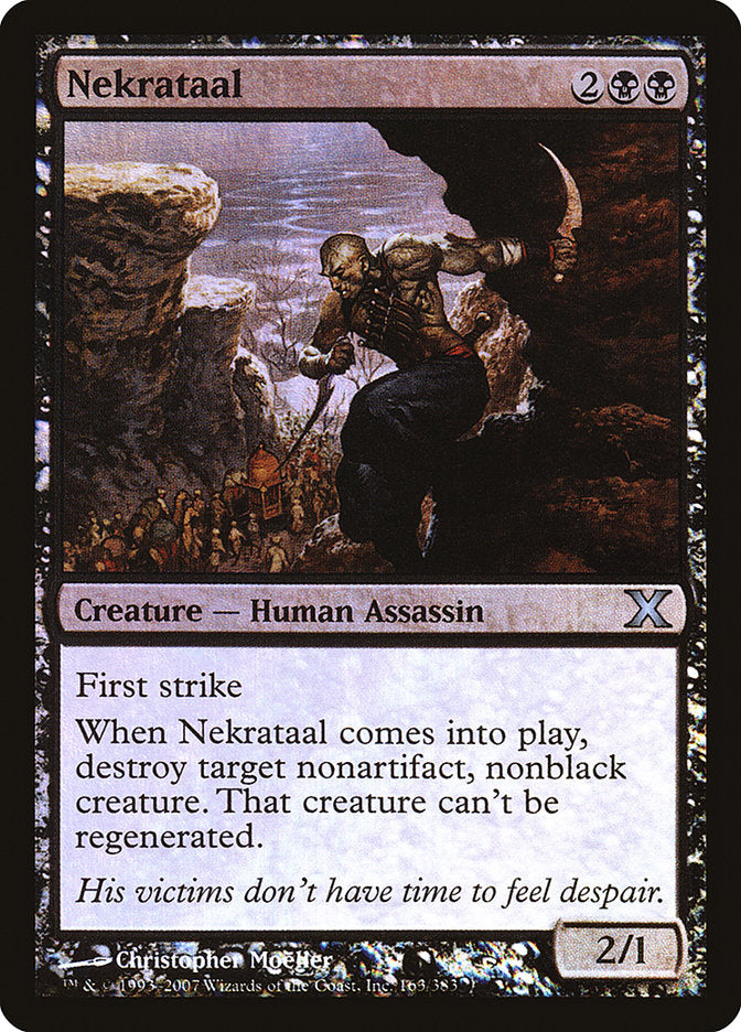 Nekrataal (Premium Foil) [Tenth Edition] - Destination Retro