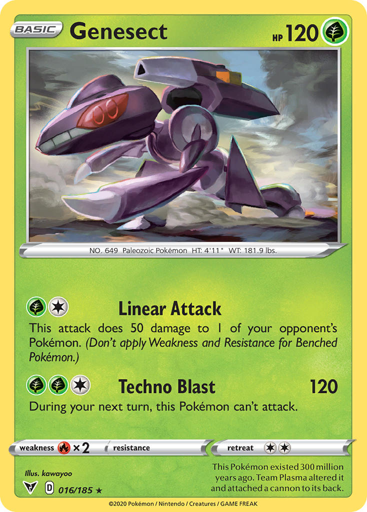 Genesect (16) [Sword & Shield: Vivid Voltage] - Destination Retro
