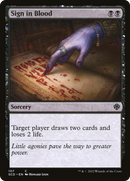 Sign in Blood [Starter Commander Decks] - Destination Retro