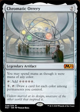 Chromatic Orrery [Core Set 2021] - Destination Retro