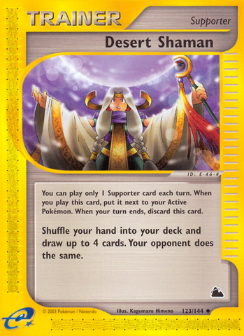 Desert Shaman (123/144) [Skyridge] - Destination Retro
