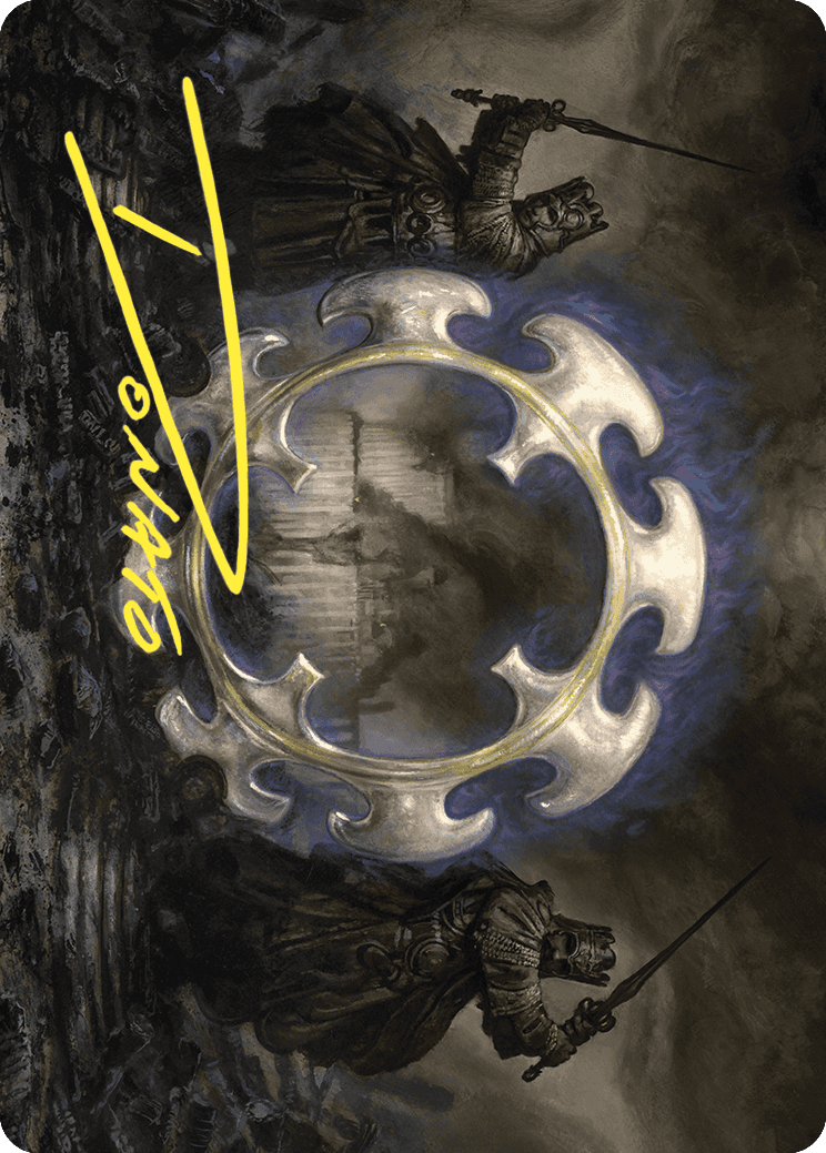 Court of Ardenvale Art Card (Gold-Stamped Signature) [Wilds of Eldraine Art Series] - Destination Retro