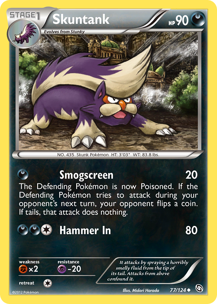 Skuntank (77/124) [Black & White: Dragons Exalted] - Destination Retro
