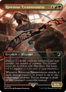 Ravenous Tyrannosaurus Emblem (Borderless) [Jurassic World Collection Tokens] - Destination Retro
