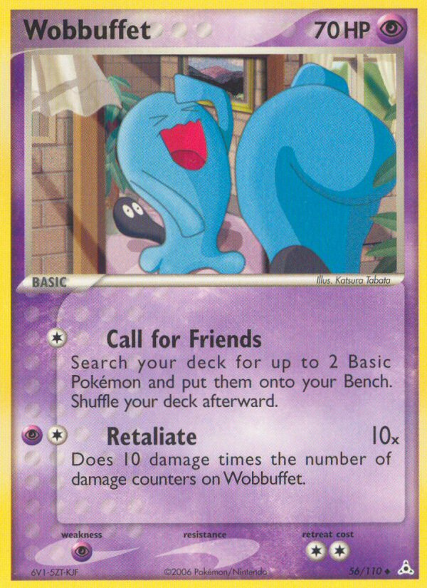 Wobbuffet (56/110) [EX: Holon Phantoms] - Destination Retro