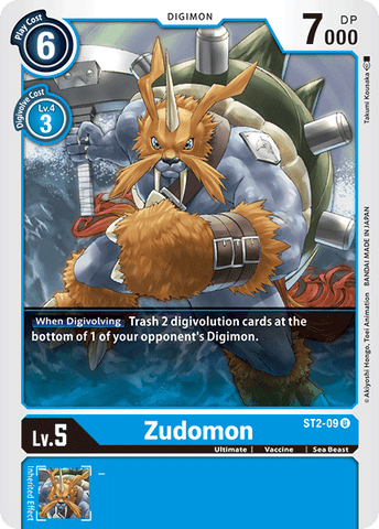 Zudomon [ST2-09] [Starter Deck: Cocytus Blue] - Destination Retro