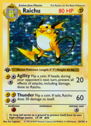 Raichu (14/102) [Base Set 1st Edition] - Destination Retro