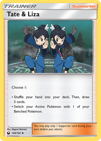 Tate & Liza (148/168) [Sun & Moon: Celestial Storm] - Destination Retro