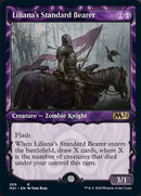 Liliana's Standard Bearer (Showcase) [Core Set 2021] - Destination Retro