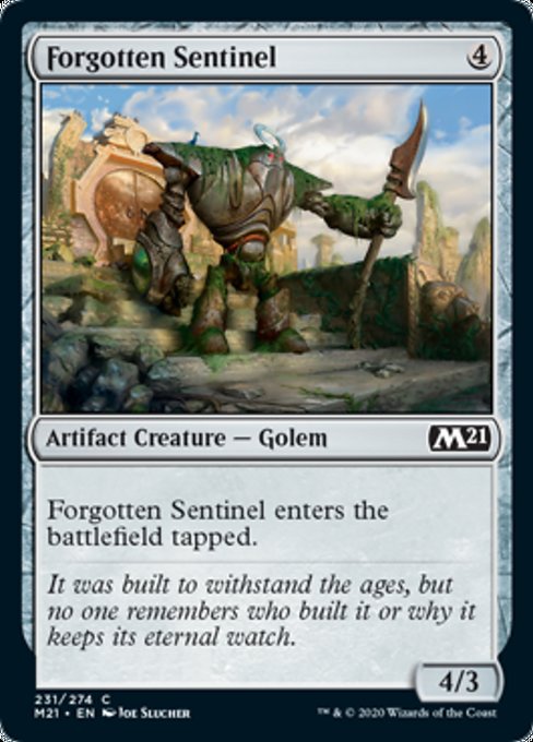 Forgotten Sentinel [Core Set 2021] - Destination Retro