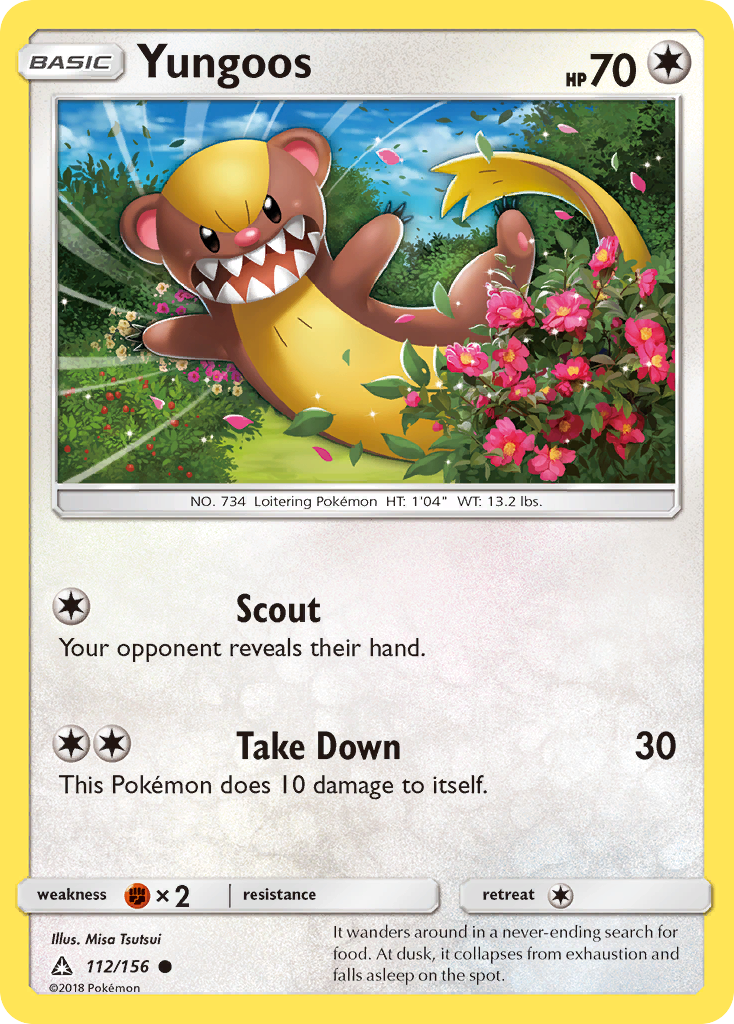 Yungoos (112/156) [Sun & Moon: Ultra Prism] - Destination Retro