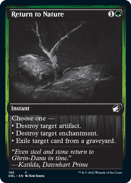 Return to Nature [Innistrad: Double Feature] - Destination Retro