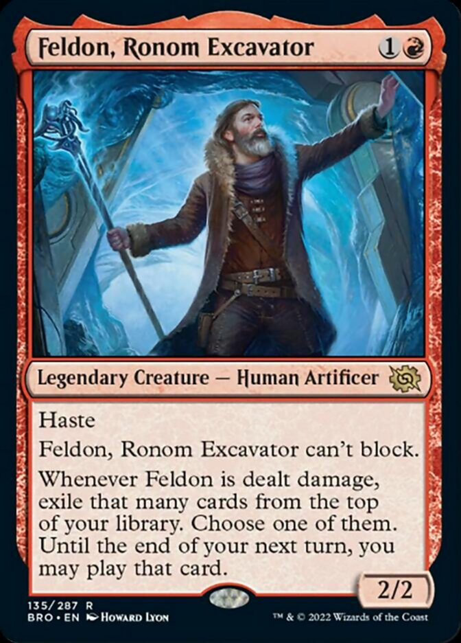 Feldon, Ronom Excavator [The Brothers' War] - Destination Retro