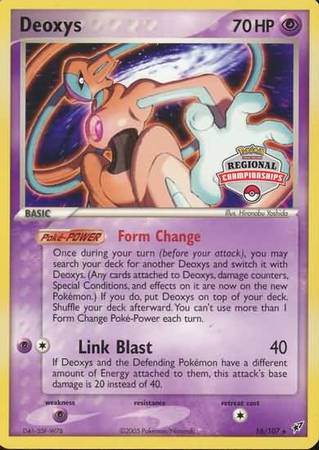Deoxys (16/107) (Championship Promo) [EX: Deoxys] - Destination Retro