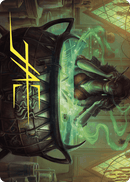 Agatha's Soul Cauldron Art Card (Gold-Stamped Signature) [Wilds of Eldraine Art Series] - Destination Retro