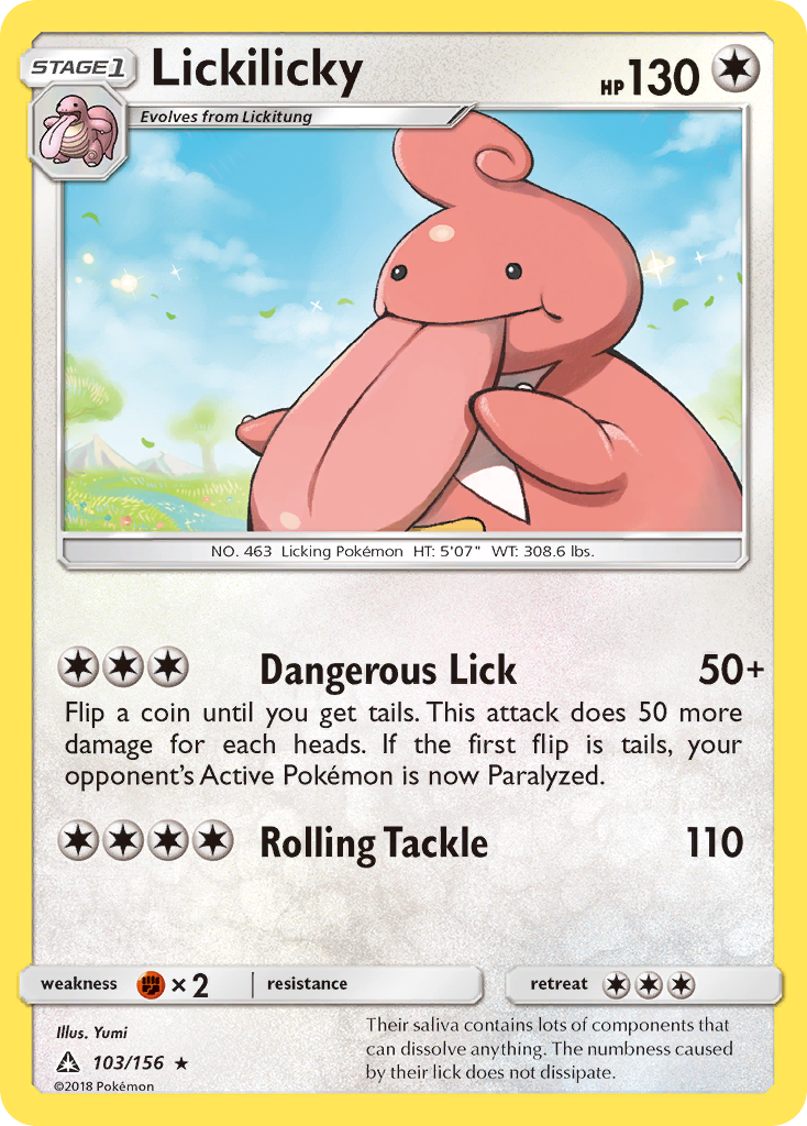 Lickilicky (103/156) [Sun & Moon: Ultra Prism] - Destination Retro