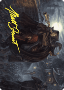 Totentanz, Swarm Piper Art Card (Gold-Stamped Signature) [Wilds of Eldraine Art Series] - Destination Retro