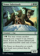Temur Sabertooth [Streets of New Capenna Commander] - Destination Retro