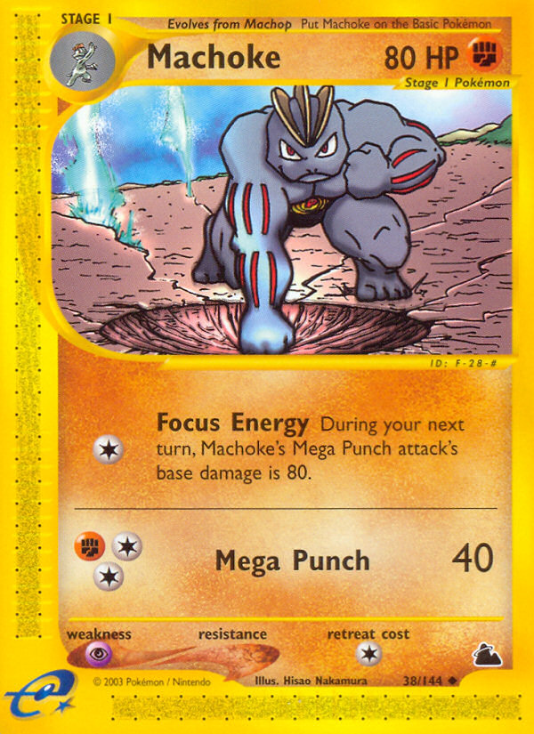 Machoke (38/144) [Skyridge] - Destination Retro