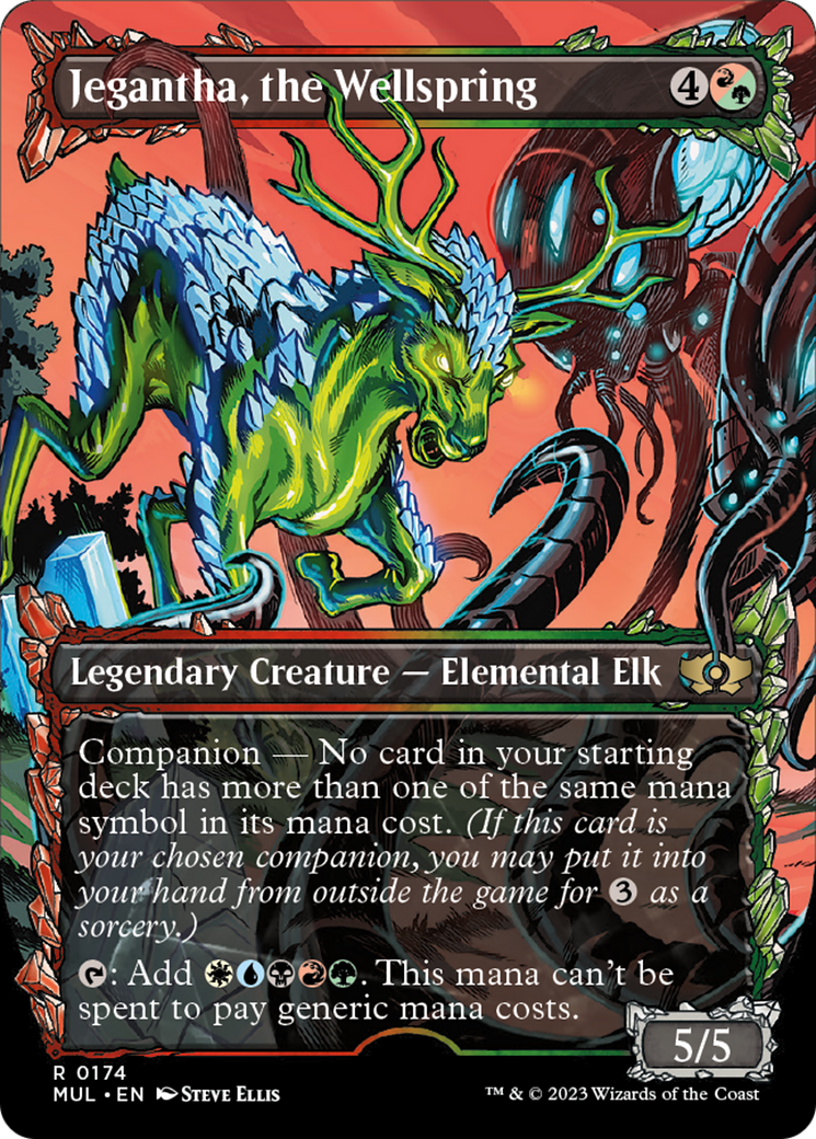 Jegantha, the Wellspring (Halo Foil) [Multiverse Legends] - Destination Retro