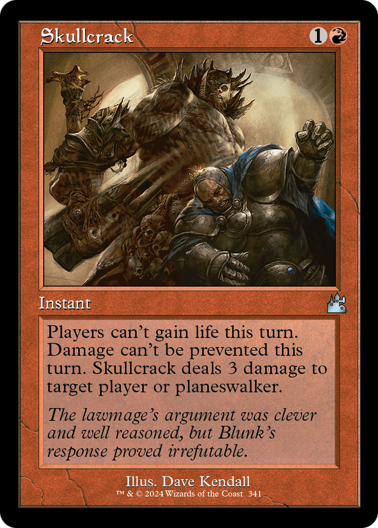 Skullcrack (Retro Frame) [Ravnica Remastered] - Destination Retro