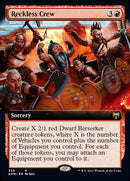 Reckless Crew (Extended Art) [Kaldheim] - Destination Retro
